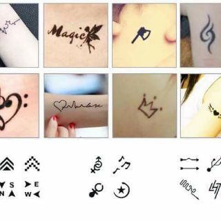 Hình Tattoo Mini (gồm 516 hình )