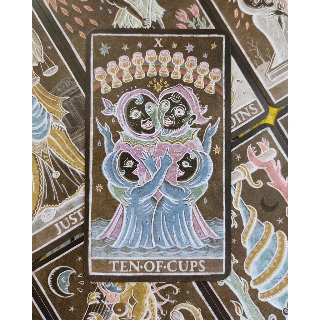 Bài Trionfi della Luna Tarot Paradoxical Illustrated Pips Edition