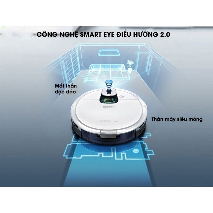 ECOVACS DEEBOT DJ35 - robot hút bụi lau nhà