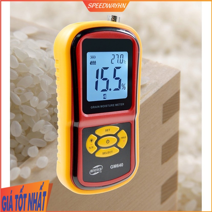 Máy Đo Độ Ẩm Nông Sản Benetech GM640