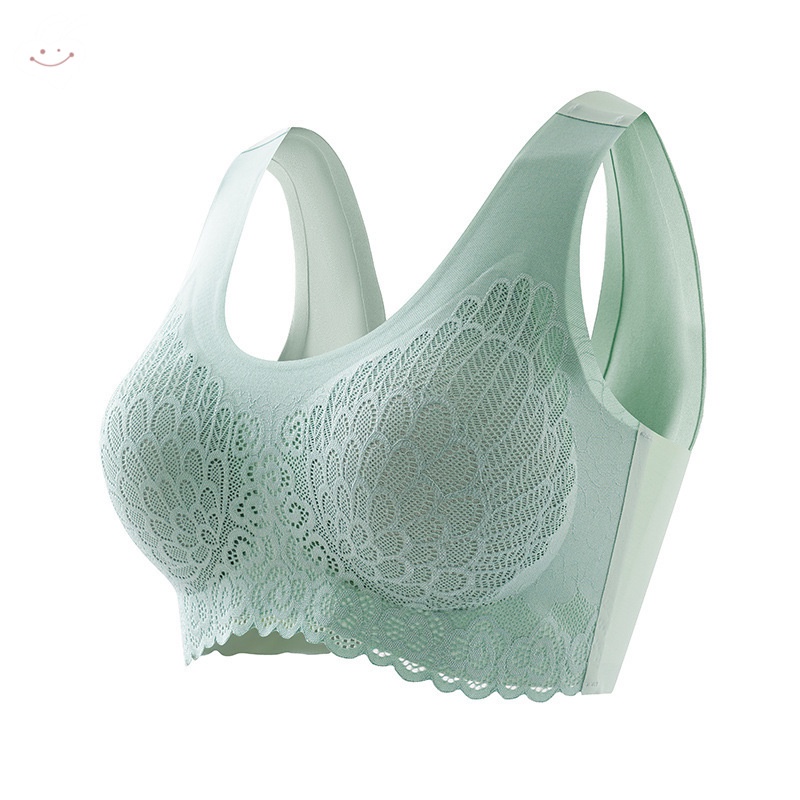 Áo Lót Không Gọng 5D Toàn Diện Thoáng Khí Nâng Ngực Không Dây Cho Nữ