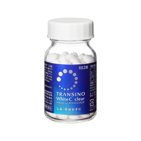 Viên Uống Hỗ Trợ Trắng Da, Cải Thiện Nám Transino WhiteC Clear 120 Viên