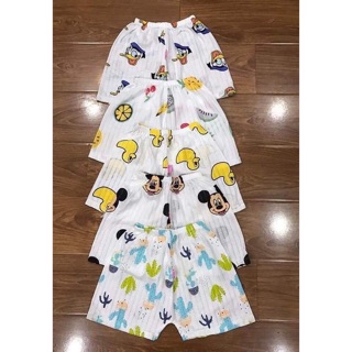 Quần cotton giấy set 10c