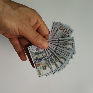 2 set đô la mini trang trí bánh kem 20 tờ