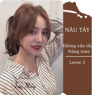 Thuốc Nhuộm Tóc Màu Nâu Tây
