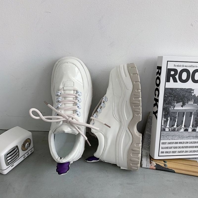 Ulzzang Baalsstock Giày oxford ulzzang B12B đế cao 4.5cm order 3 tuần | BigBuy360 - bigbuy360.vn