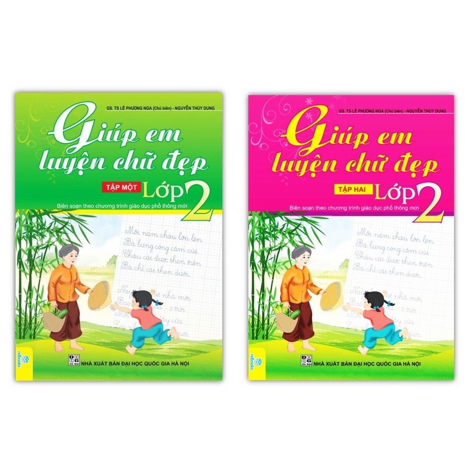 Sách - Combo giúp em luyện chữ đẹp lớp 2 - ( Tập 1 + tập 2 )