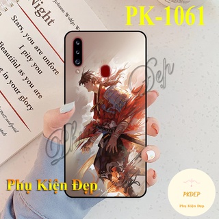 Ốp lưng SamSung A20s -  Ốp dẻo đen in hình Anime