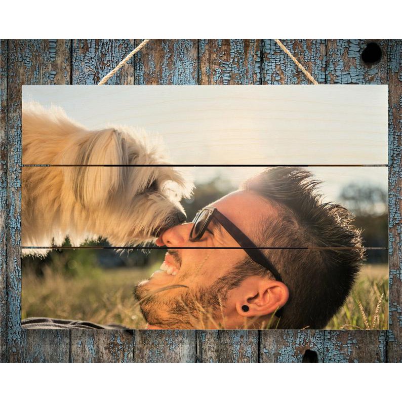 Quà kỷ niệm || Tranh gỗ kỷ niệm ảnh thú cưng, kích thước 30x40 cm hoặc 20x 30 cm