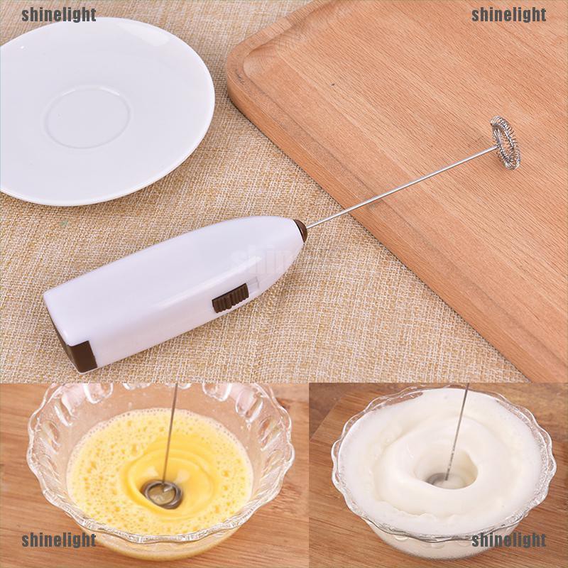 Máy đánh trứng cà phê sữa tạo bọt hoạt động điện mini cầm tay dành cho nhà bếp