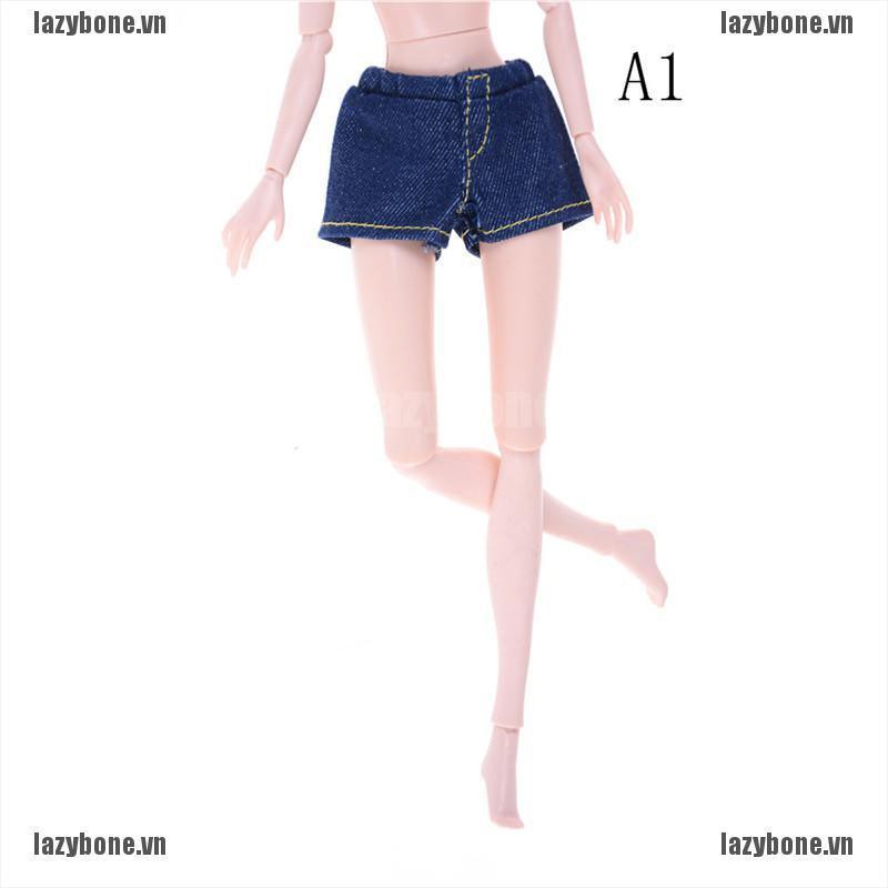 Quần jeans dài/ngắn co dãn cho búp bê Blythe BJD tỷ lệ 1/6