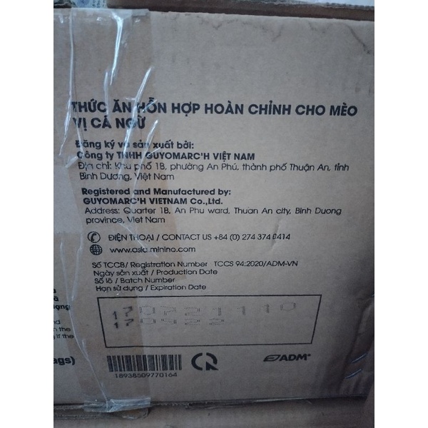 HẠT MININO CÁ NGỪ CHO MÈO