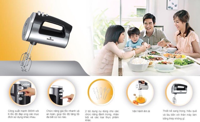 MÁY ĐÁNH TRỨNG BLUESTONE HMB-6333S