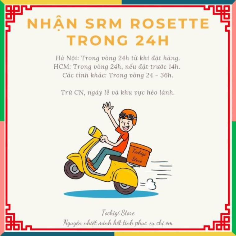 ( Vubaotram763 ) ( CC2016 ) Sữa rửa mặt Rosette 5 màu với 5 công dụng