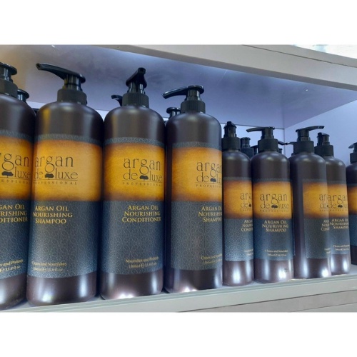 Cặp Dầu Gội, Xả  ARGAN OIL DELUXE 1000ml hương nước hoa. Rin Chan Store