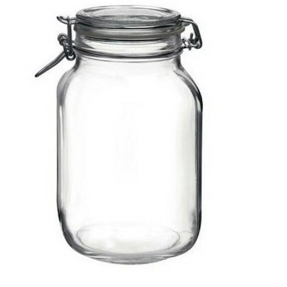 Bình Đựng Thức Ăn Bằng Kính Thủy Tinh 2 Liters