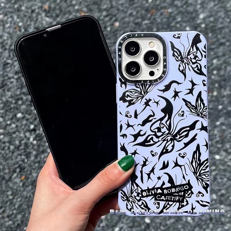 Ốp Điện Thoại Silicon Mềm Chống Sốc In Họa Tiết Bươm Bướm Cho iPhone 13 12 11 Pro MAX 7Plus 8Plus IX XS MAX XR