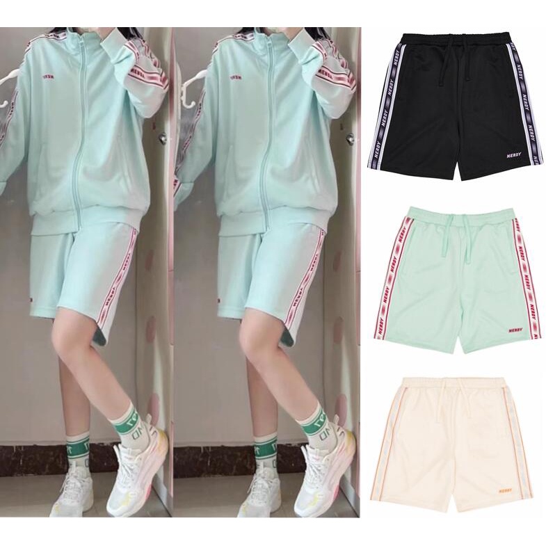 Quần Short Thể Thao Co Giãn Thời Trang Hàn Quốc Cho Nam Nữ