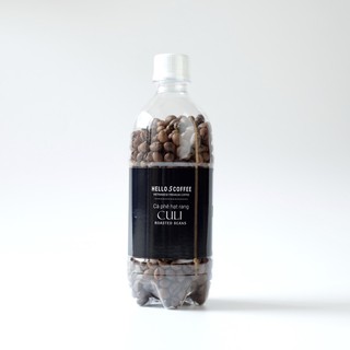 Cafe hạt CULI (PEABERRY) Hello 5 Coffee - Chai 200g