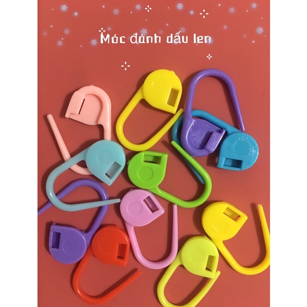 Móc đánh dấu len