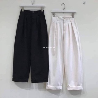 Quần kaki ống rộng xếp li chất kaki công ty mịn đẹp💖FREESHIP💖Quần kaki nữ hách dáng