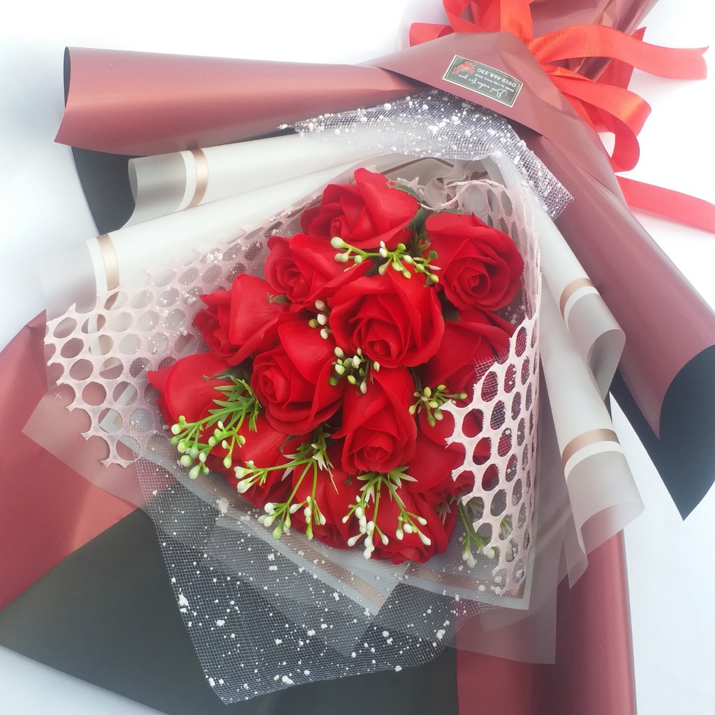 Hoa Sáp valentine-dành tặng người ấy vào ngày đặc biệt 14/2-hoa hồng sáp-tượng trưng cho tình yêu vĩnh cửu