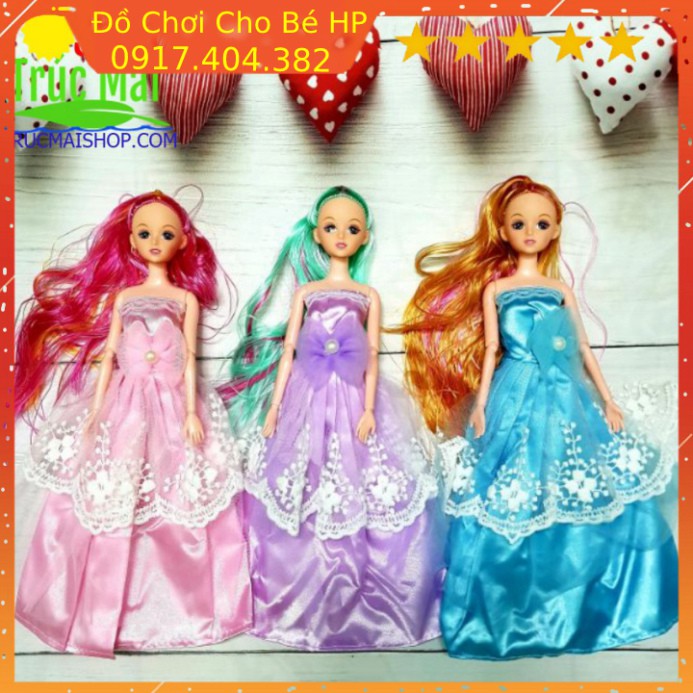 [SIÊU SALE] Búp bê công chúa xoay các khớp (chân, tay, vai, cổ) ✅  Đồ Chơi Trẻ Em HP