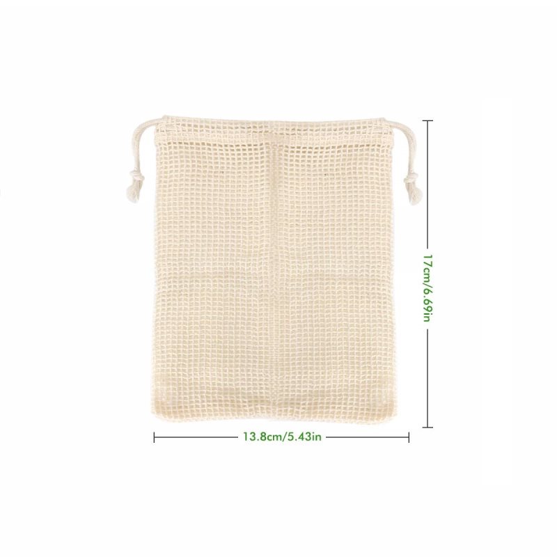 Lưới Cotton Có Thể Tái Sử Dụng Tiện Lợi