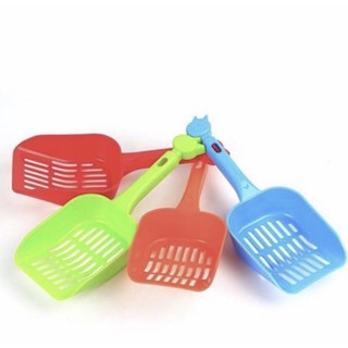 Xẻng xúc cát phân mèo màu ngẫu nhiên