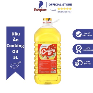 Dầu Ăn Nakydaco Cooking Oil Chai 5L–Cung Cấp Dầu Ăn Giá Sỉ Cho Nhà Hàng-Quán Ăn-Hội Từ Thiện