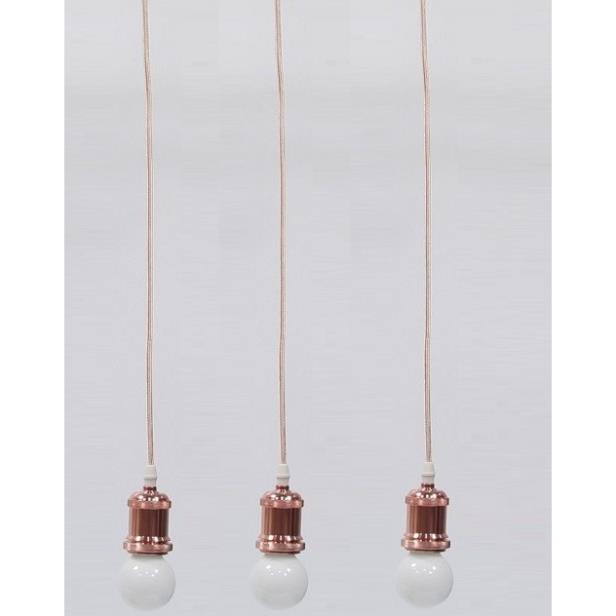 Bộ 3 dây đèn thả cổ điển bóng tròn trang trí G60 5W