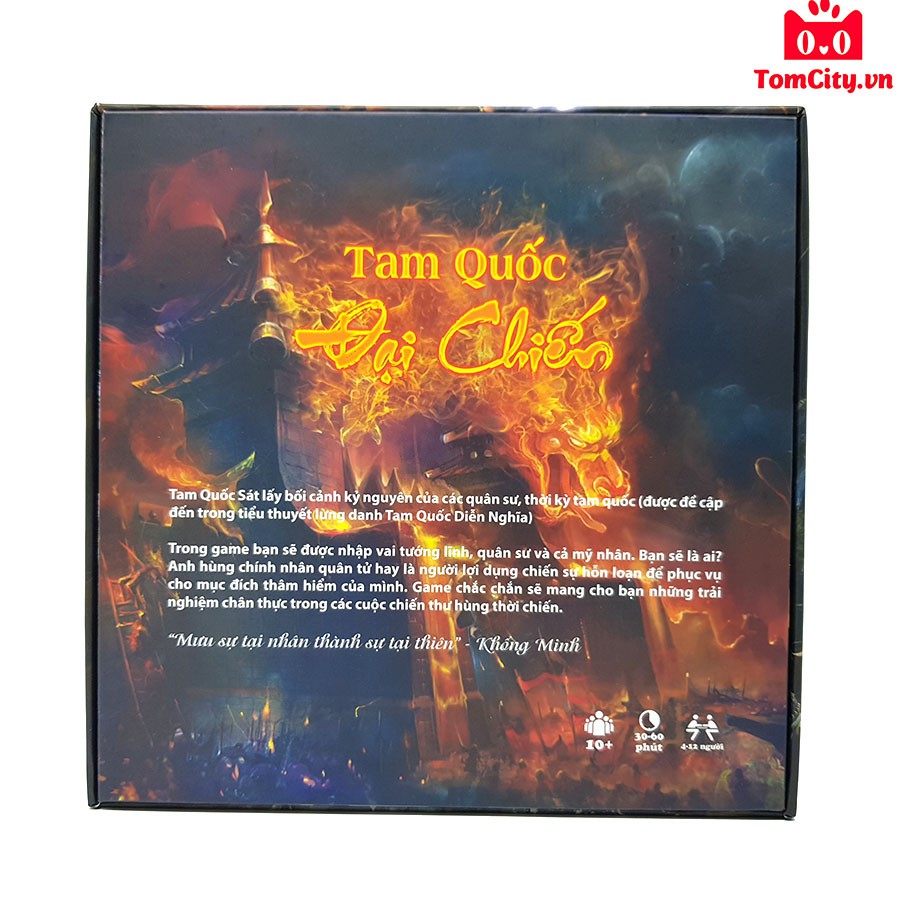 Boardgame Tam Quốc đại chiến - Tam Quốc Sát phiên bản đầy đủ (Three Kingdom)