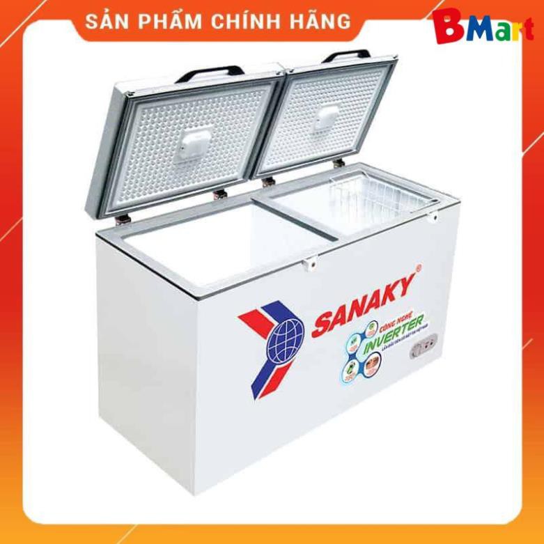 [ FREE SHIP KHU VỰC HÀ NỘI ] Tủ đông Sanaky Inverter VH-3699A4K mặt kính cường lực  - Bmart247  - BM