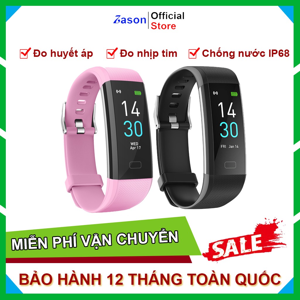 Đồng Hồ Nam Nữ Thông Mình S5 Plus Tích Hợp Đo Nhịp Tim, Bước Chân Chuẩn Xác Chống Nước IP68