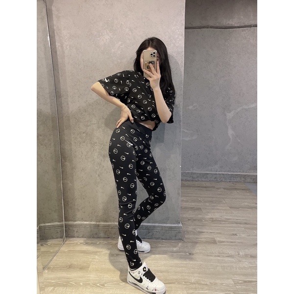 | ẢNH THẬT | QUẦN LEGGING + JOGGER N I K E FULL MONO