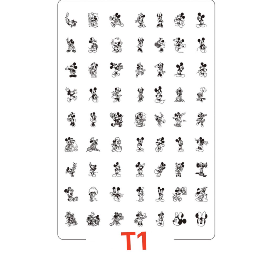 Bảng in T1 ( cần kết hợp với sơn in )