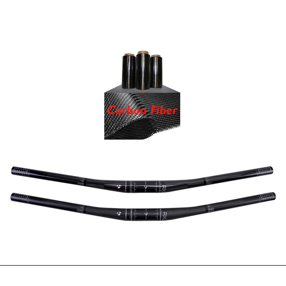Bontrager Tay Lái Xe Đạp Leo Núi Bằng Sợi carbon 9 Độ 690 / 720mm 31.8mm