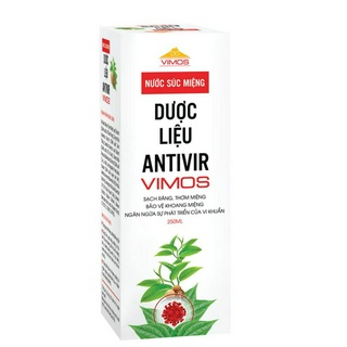 Nước súc miệng dược liệu Antivir Vimos 250ml