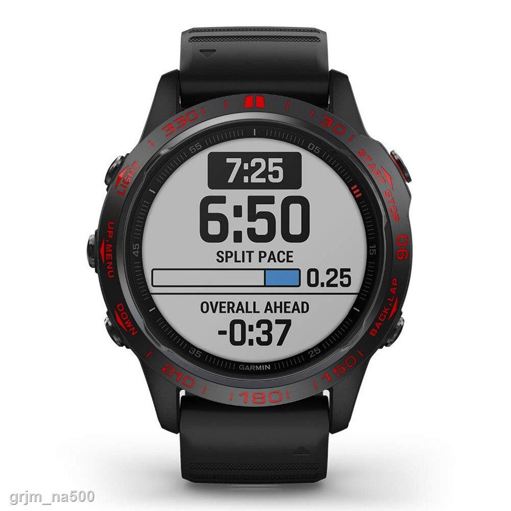 Hình Thật Khung Viền Kim Loại Bảo Vệ Mặt Đồng Hồ Thông Minh Garmin Fenix 6 / 6 Pro / Fenix 6 sapphire