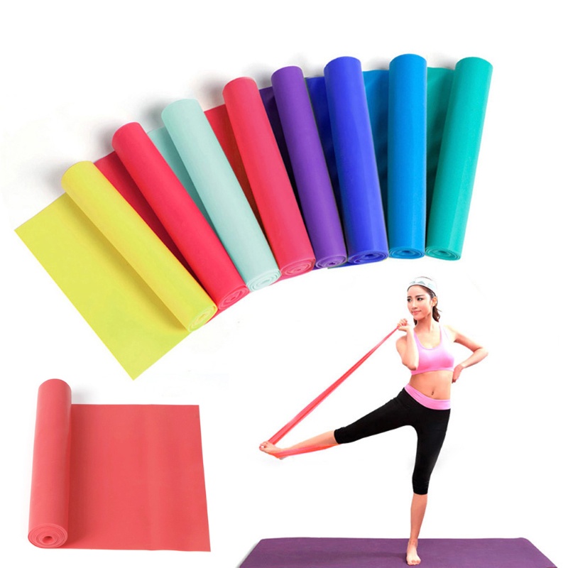 Dây Cao Su Đàn Hồi 1.5m Hỗ Trợ Tập Yoga / Pilates / Thể Hình