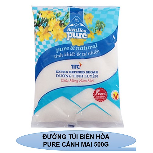 ĐƯỜNG TÚI BIÊN HÒA PURE CÀNH MAI (500G)