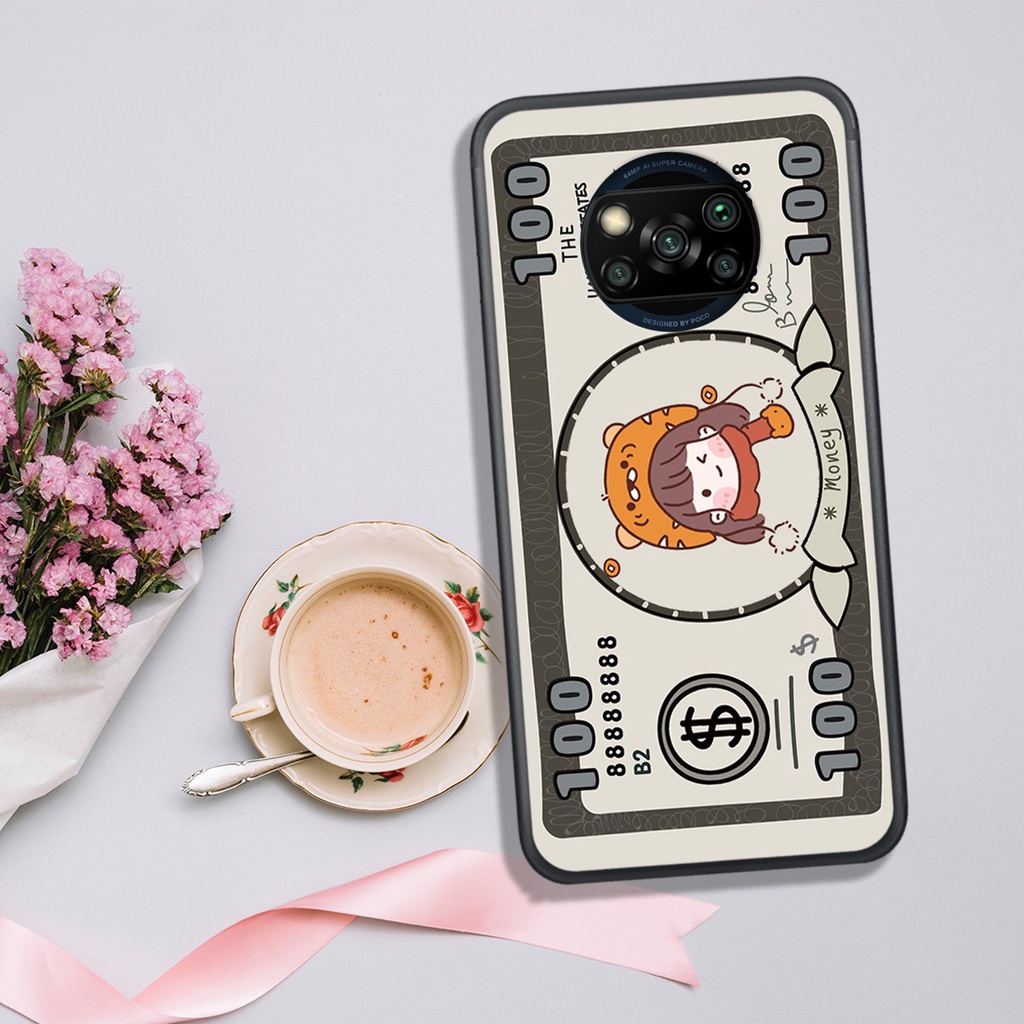 Ốp Lưng XIAOMI POCCO X3 - POCO X3 PRO     , In Hình CHIBI Dol-ar bao đẹp, nghộ nghĩnh.