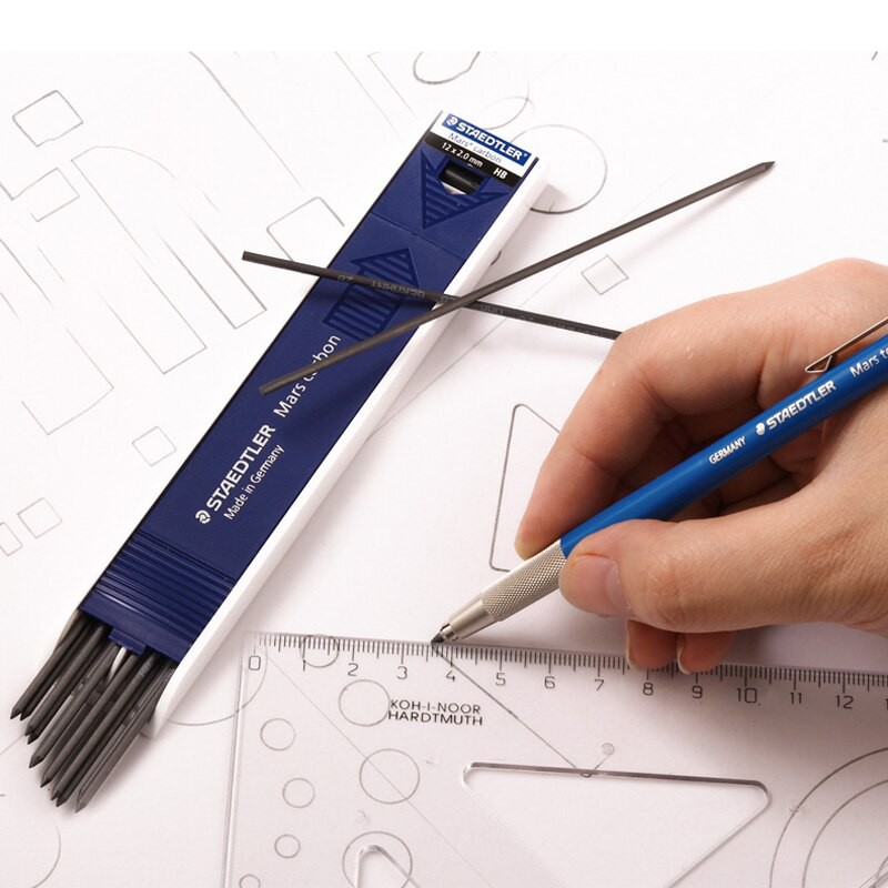 Bút kẹp lõi chì kỹ thuật 2mm STAEDTLER Mars Technico 780 chính hãng