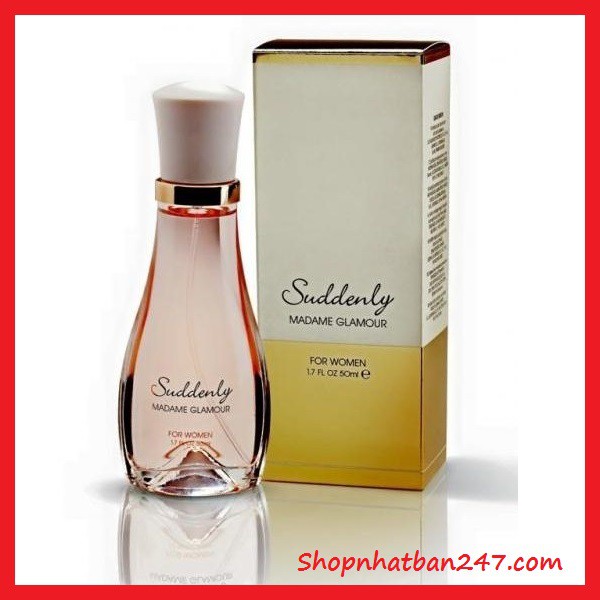 [Giá tốt] Nước hoa Suddenly Madame Glamour 50ml - 100% Authentic - Chính hãng