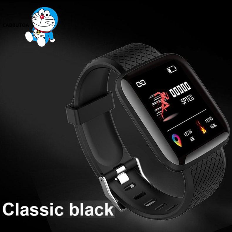 Đồng Hồ Đeo Tay Thông Minh 116 Plus 116plus Đa Năng Kèm Phụ Kiện