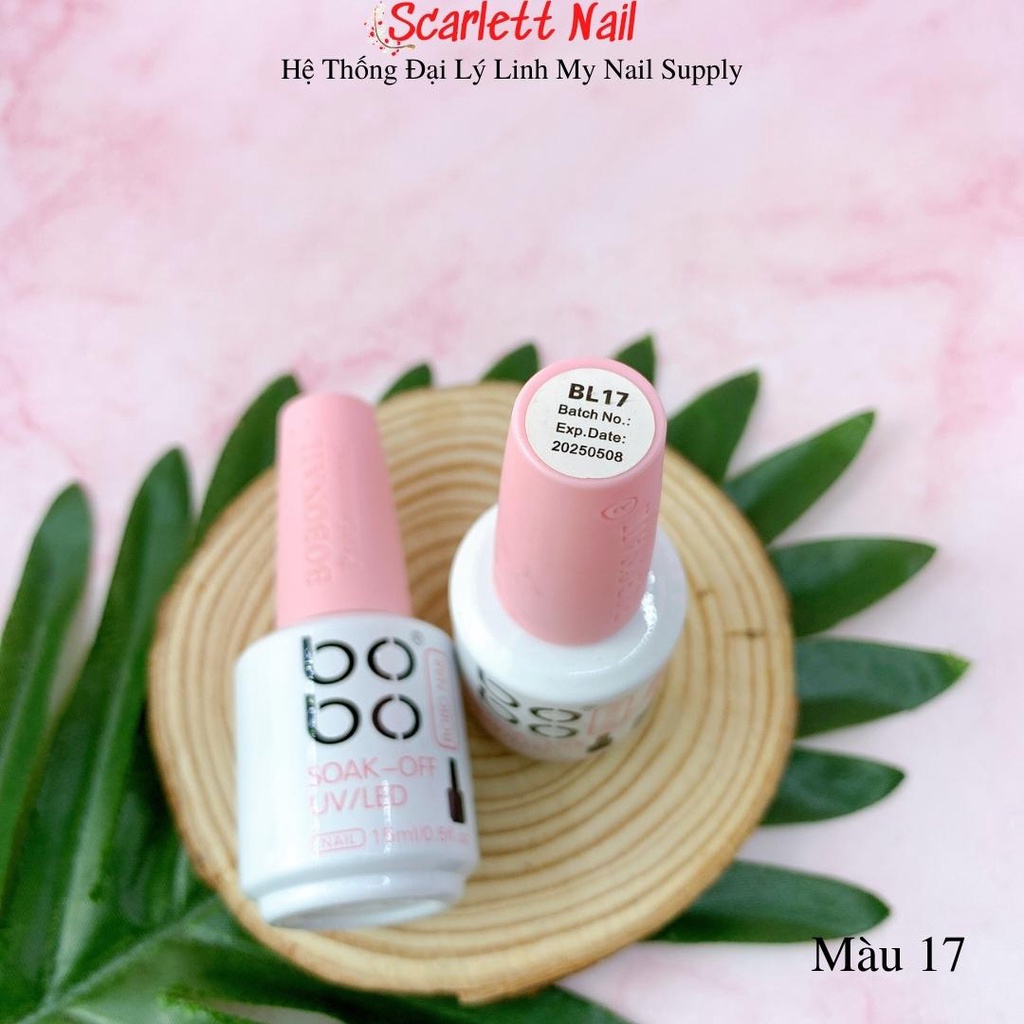 Sơn Thạch BoBo - Sơn Gel Móng Tay Thời Thượng Nhiều Màu