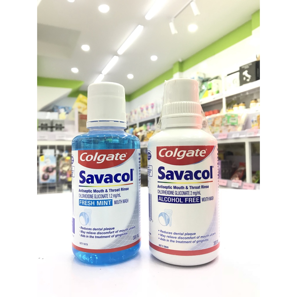 NƯỚC SÚC MIỆNG DIỆT TRÙNG COLGATE SAVACOL 300ml