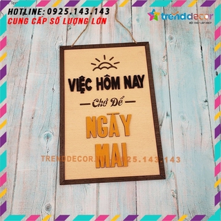 Bảng gỗ trang trí handmade 054