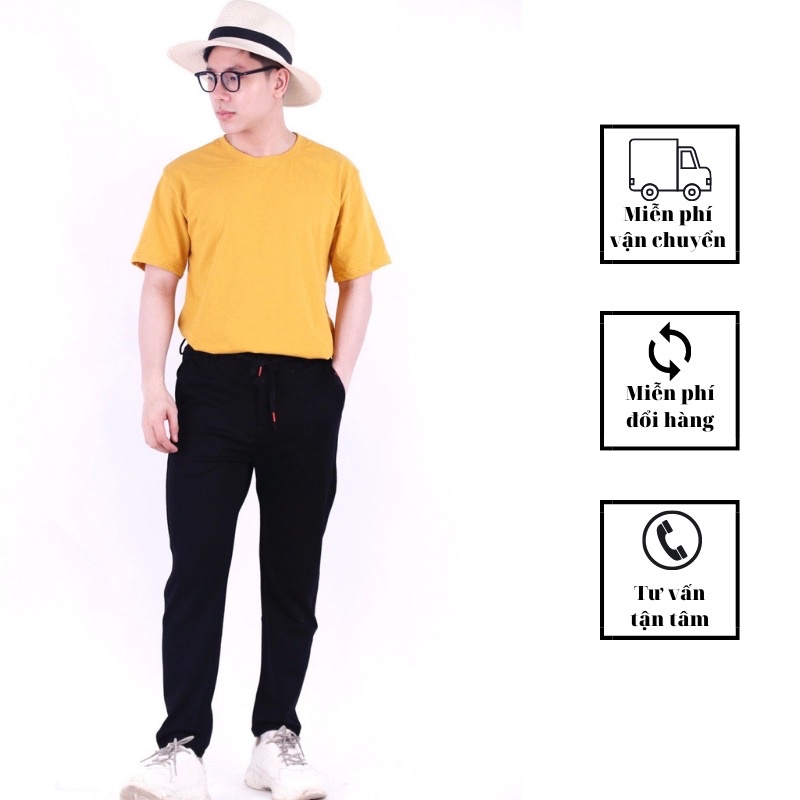 áo thun nam trơn form suông rộng tay lỡ