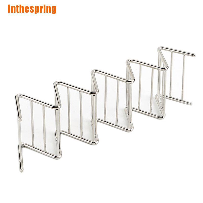 Giá Để Bánh Taco 1-4 Ngăn Bằng Thép Không Gỉ